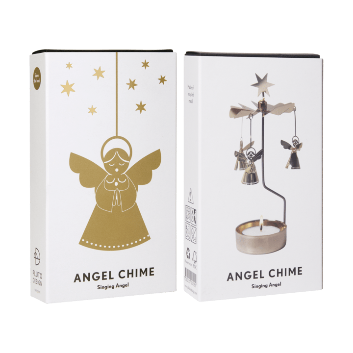 Carrillón Singing angel 3D, Oro Pluto Design