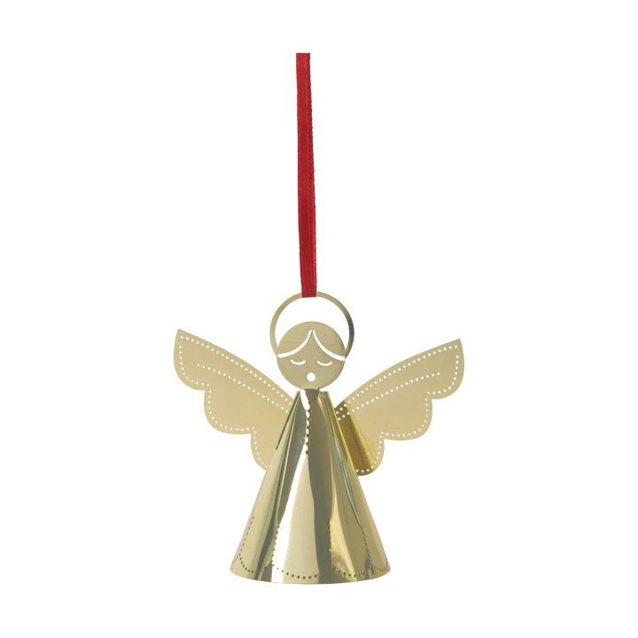 Colgante de Navidad angel cantor, Dorado Pluto Design