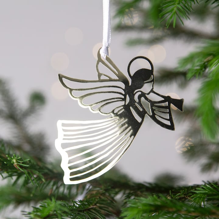 Colgante de navidad ángel volador, Dorado Pluto Design