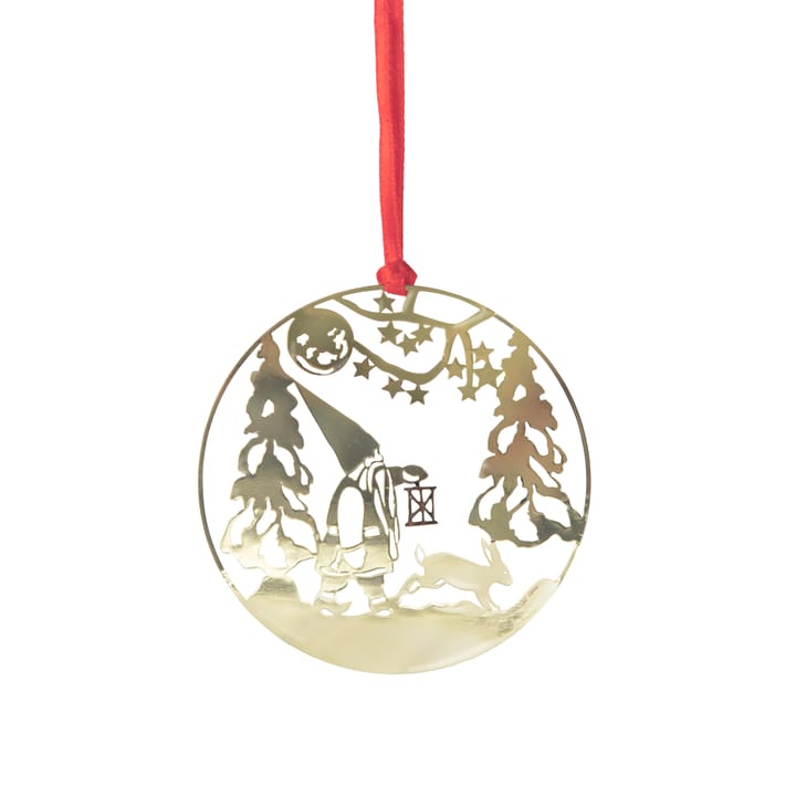 Colgante de Navidad Pluto metal - Winterland, color dorado - Pluto Design