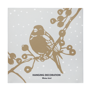 Colgante de Navidad Winter Bird L - Oro - Pluto Design