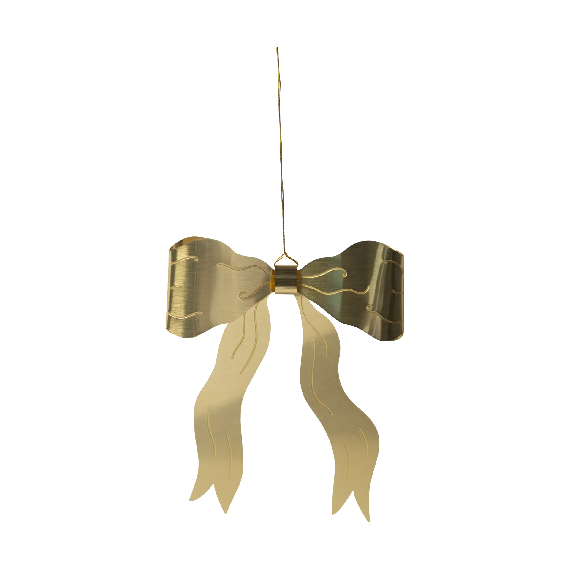 Colgante decorativo Bow, Oro Pluto Design