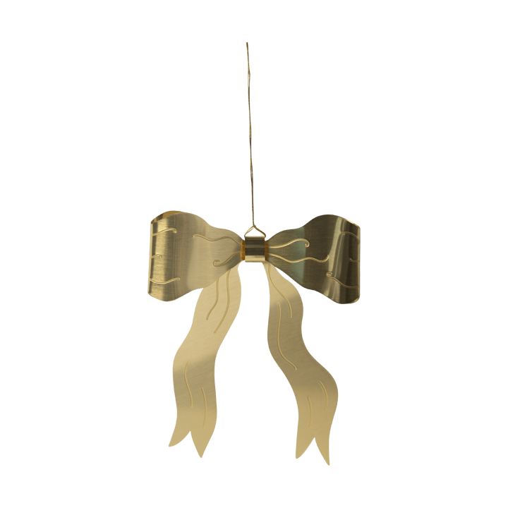 Colgante decorativo Bow - Oro - Pluto Design