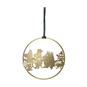 Colgante decorativo de la familia Mumin - Dorado - Pluto Design