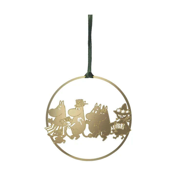 Colgante decorativo de la familia Mumin - Dorado - Pluto Design