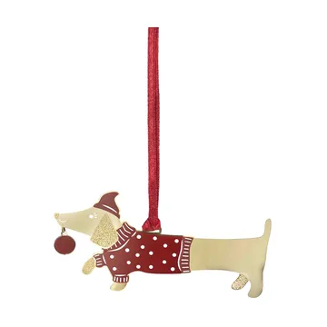 Colgante decorativo Jolly dog - Dorado - Pluto Design