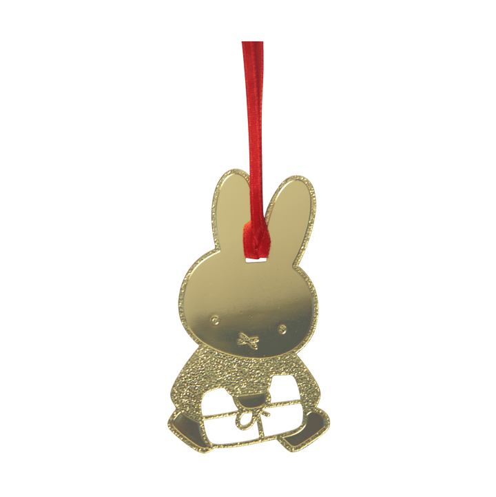Colgante decorativo Miffy christmas - Oro - Pluto Design