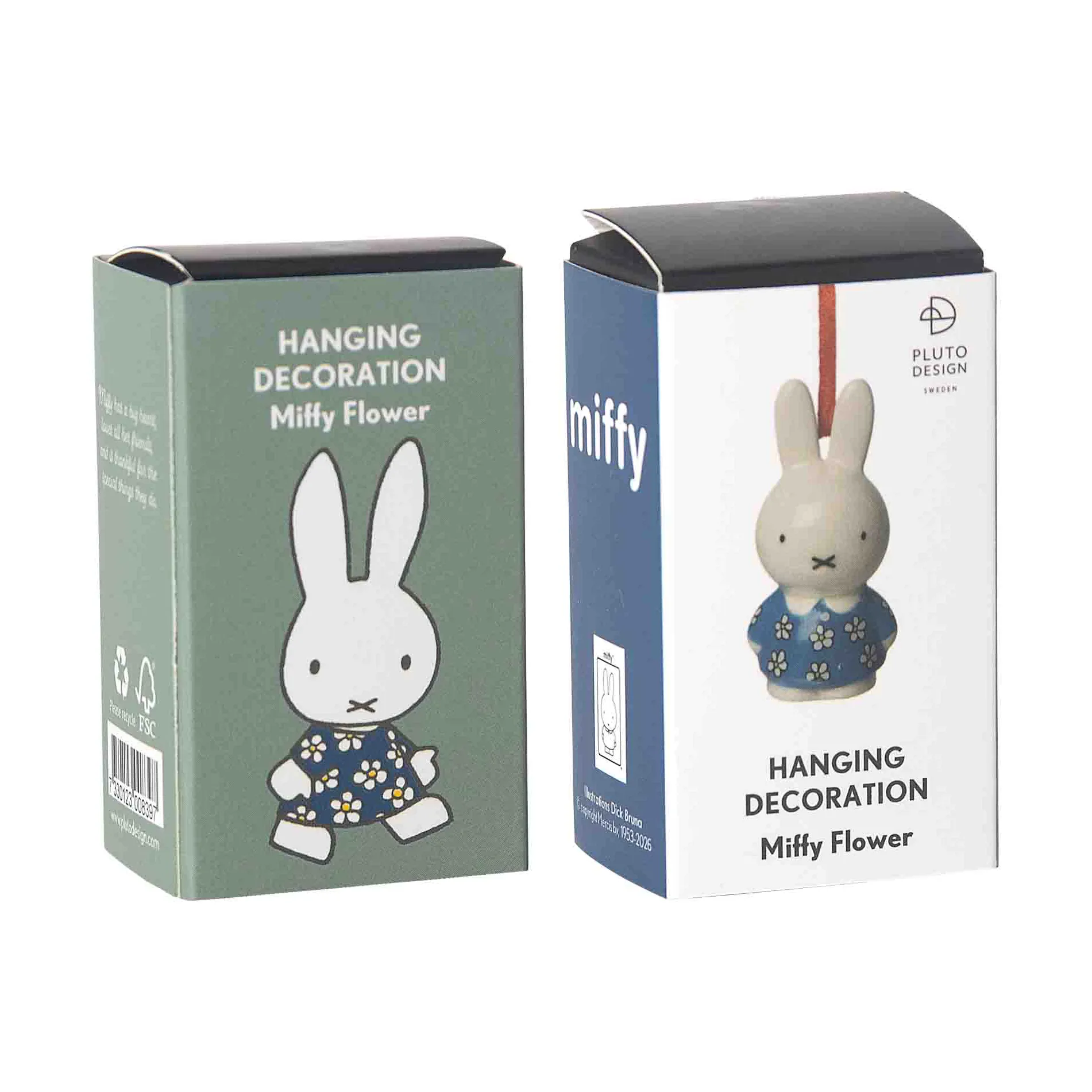 Colgante decorativo Miffy, Miffy flower Pluto Design