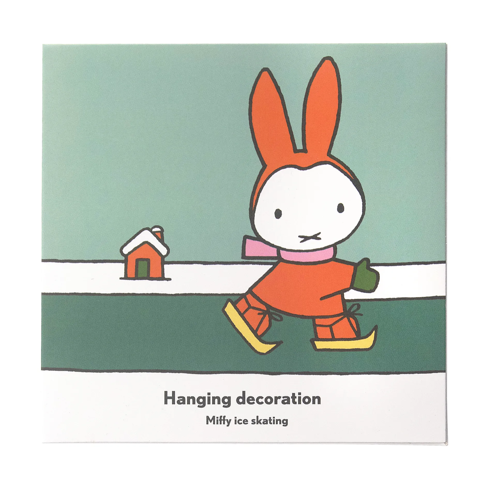 Colgante decorativo Miffy skating, Oro Pluto Design
