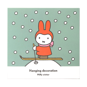 Colgante decorativo Miffy winter  - Plata - Pluto Design