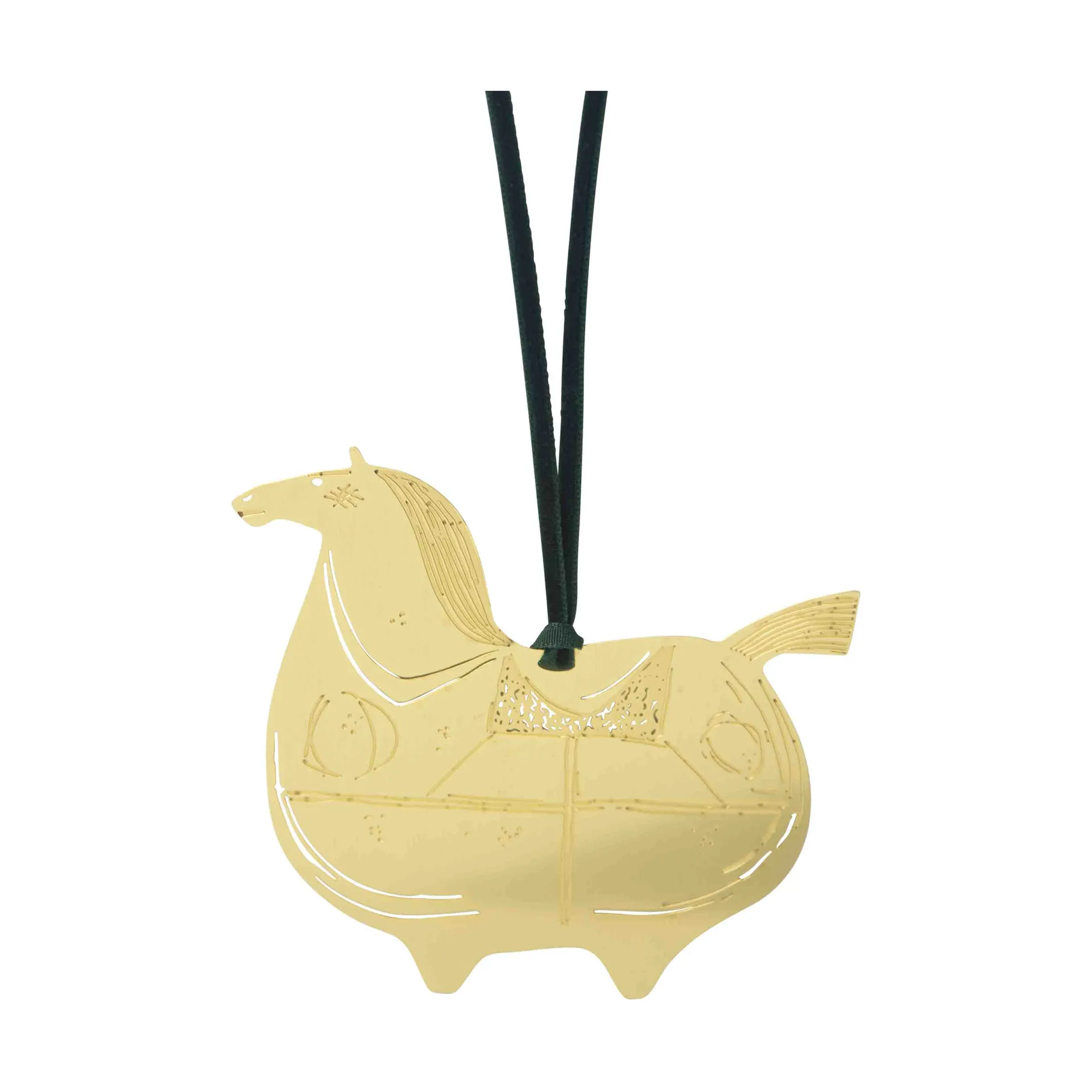 Colgante decorativo Stig L Springare, Latón Pluto Design