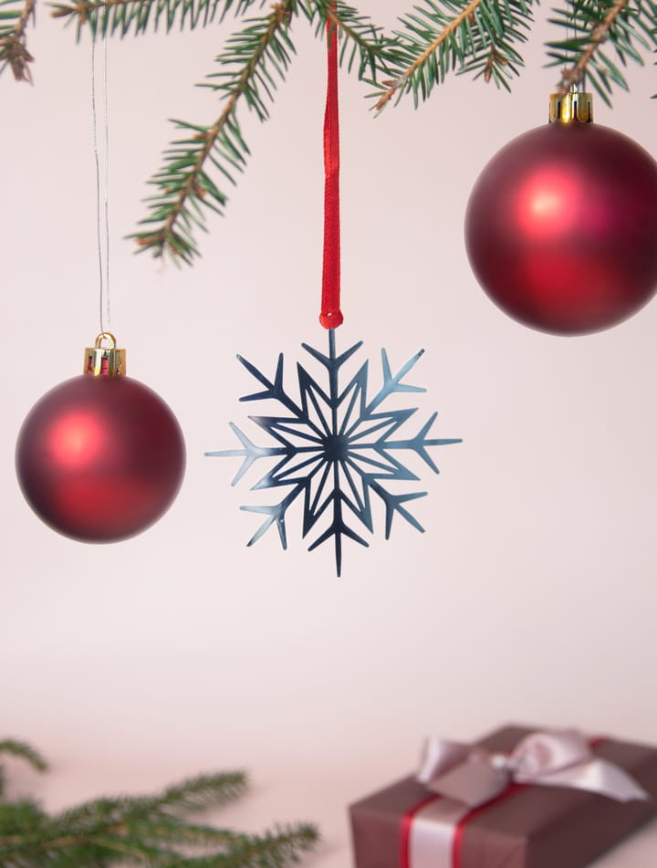 Colgante estrella de nieve, plata Pluto Design