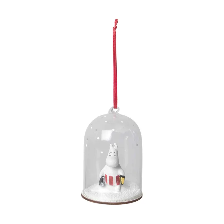 Colgante navideño de bola de nieve de Mumin - Mamá Mumin - Pluto Design