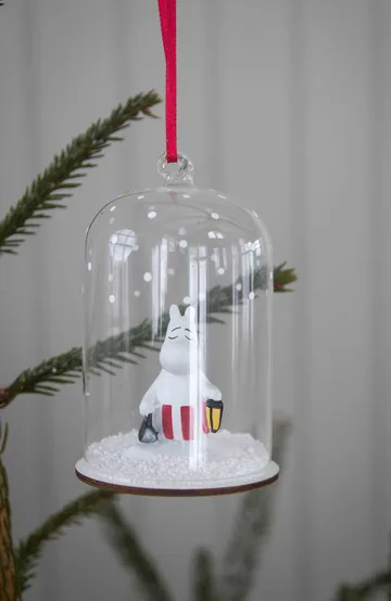 Colgante navideño de bola de nieve de Mumin - Mamá Mumin - Pluto Design