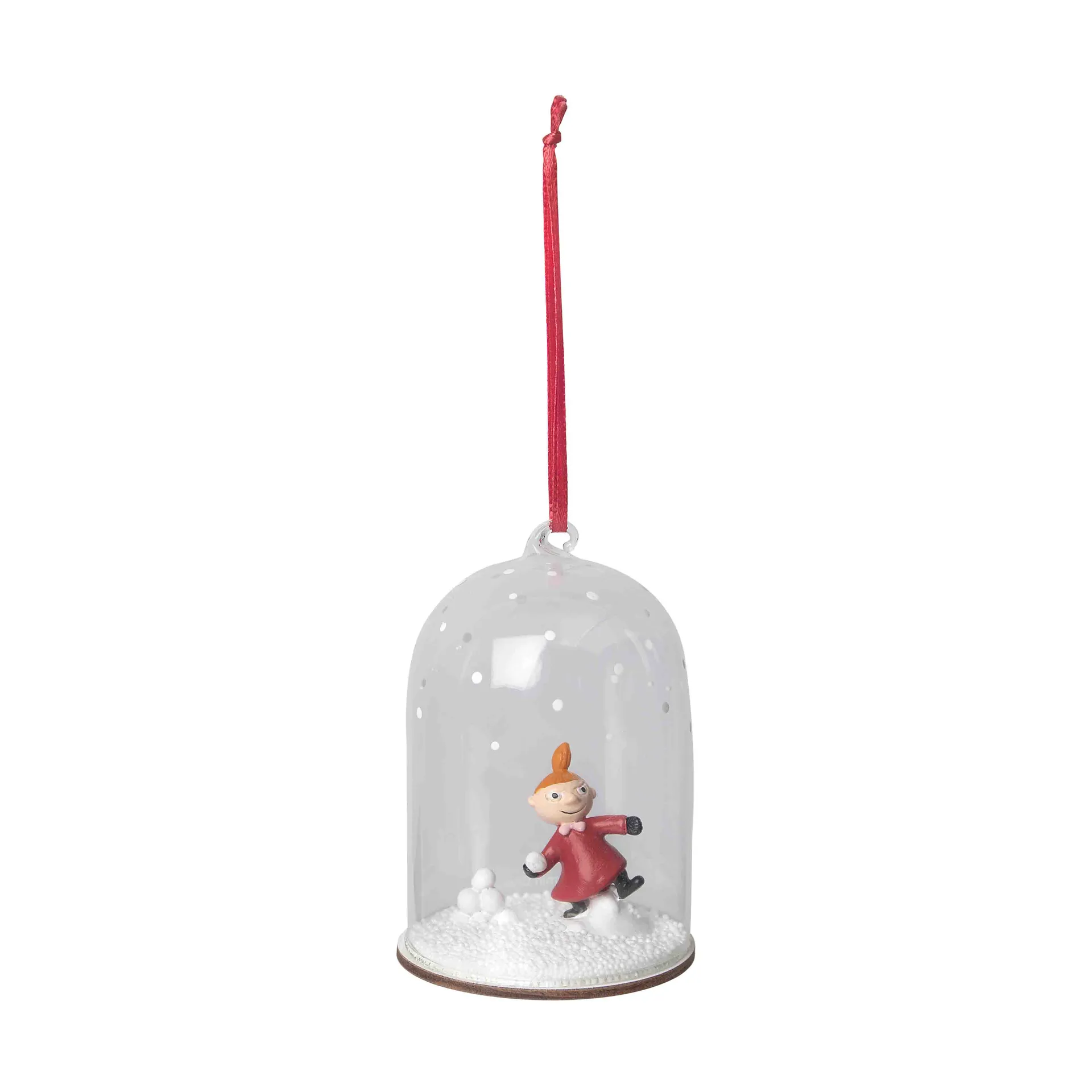 Colgante navideño de bola de nieve de Mumin, Pequeña My Pluto Design