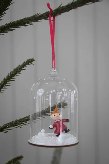 Colgante navideño de bola de nieve de Mumin - Pequeña My - Pluto Design