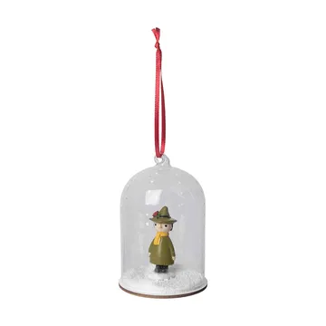 Colgante navideño de bola de nieve de Mumin - Snufkin - Pluto Design