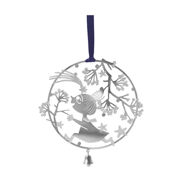 Colgante navideño Lilla My First snow - Plata - Pluto Design