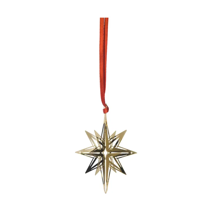 Colgante navideño Northern star 3D - Dorado - Pluto Design