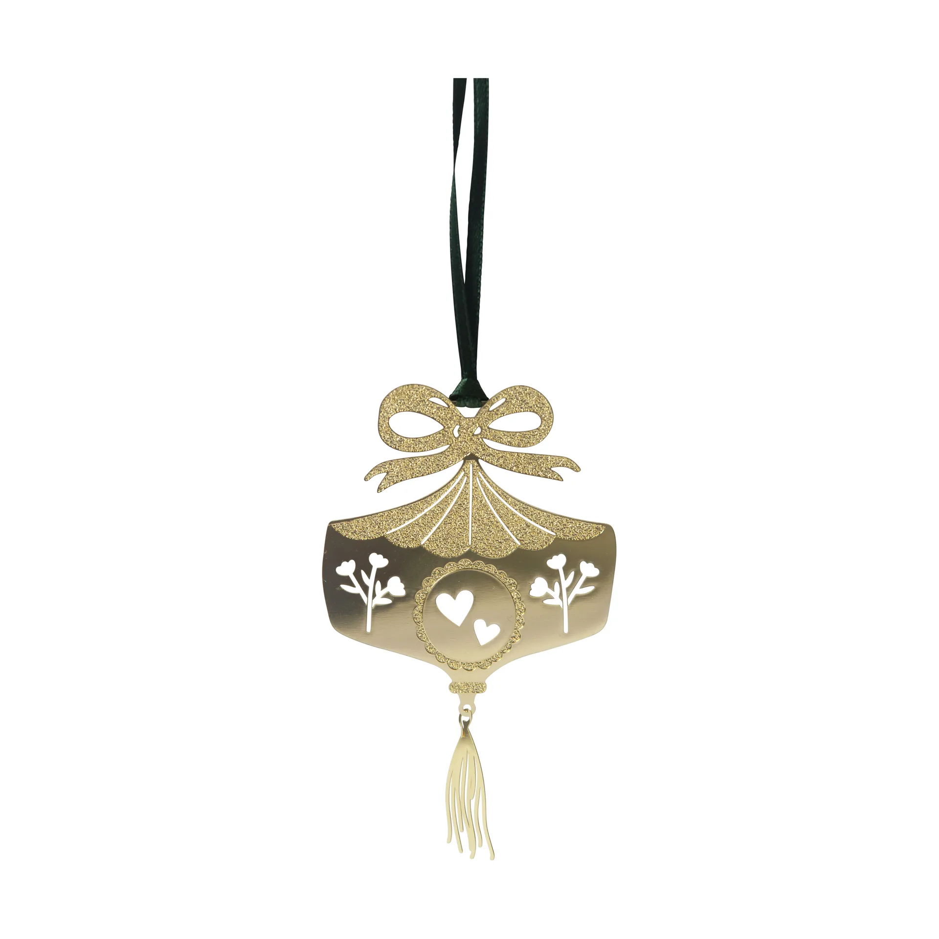 Colgante navideño Ornaments, Oro Pluto Design