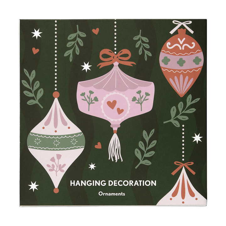 Colgante navideño Ornaments, Oro Pluto Design