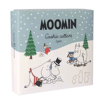 Cortadores de galletas Mumin invierno, juego de 3 piezas - Pequeña My Muminpapá, Mumin - Pluto Design