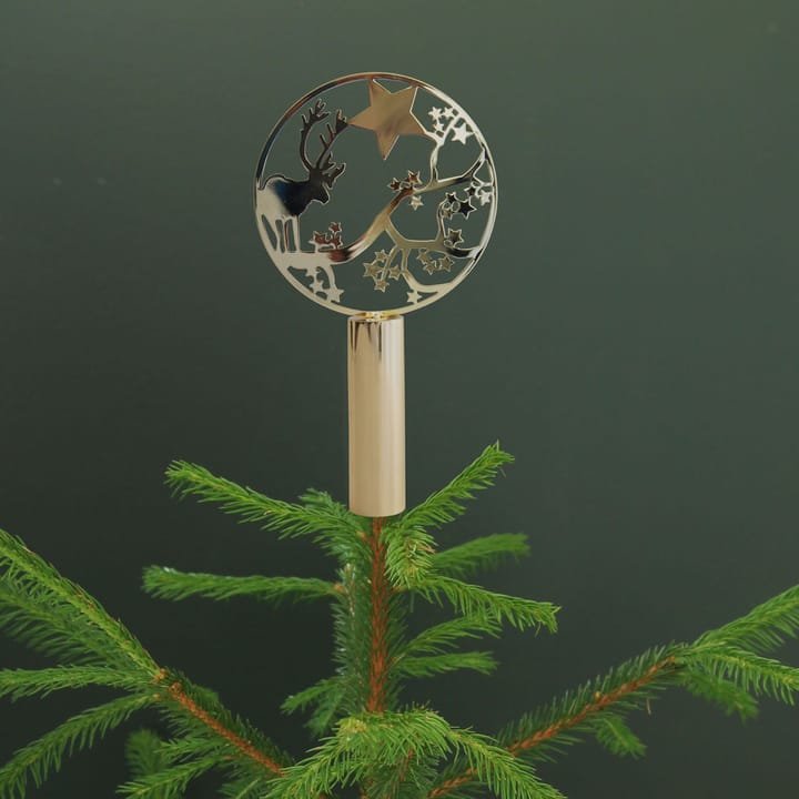 Estrella copa árbol de navidad Pluto con decoración, ciervo Pluto Design