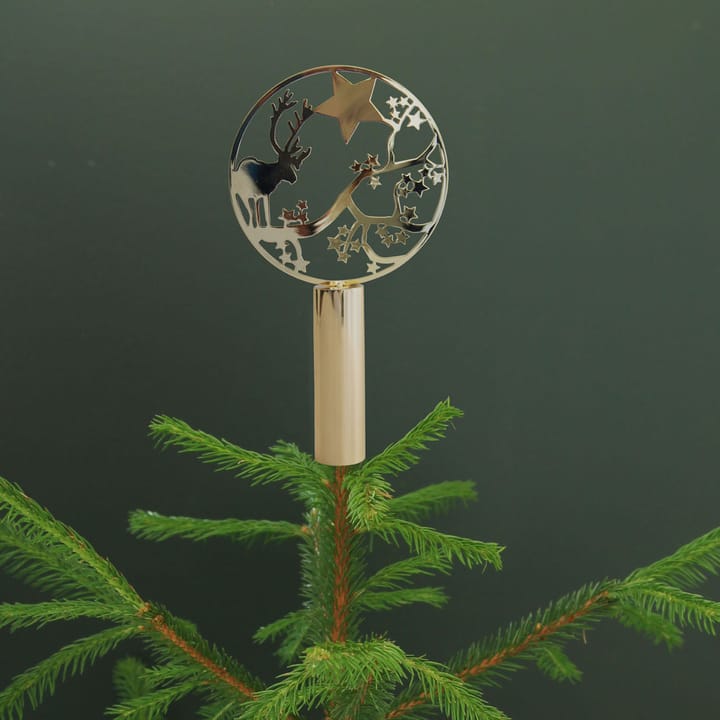 Estrella copa árbol de navidad Pluto con decoración - ciervo - Pluto Design