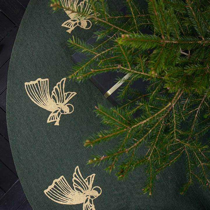 Falda para el árbol de navidad ángeles voladores, verde Pluto Design