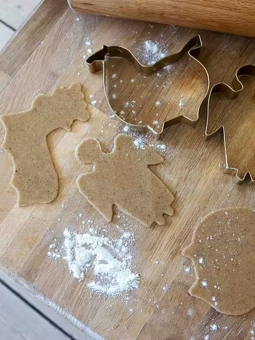 Molde para galletas navideñas Stig L 3 piezas, Dorado Pluto Design