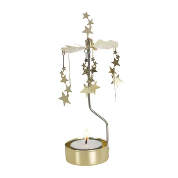 Portavelas giratorio Cielo nocturno  - Dorado - Pluto Design