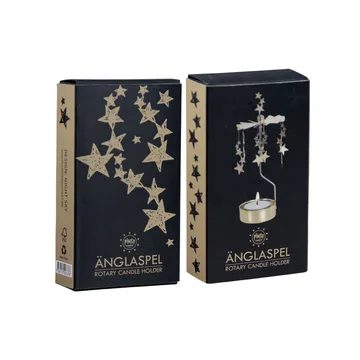 Portavelas giratorio Cielo nocturno  - Dorado - Pluto Design