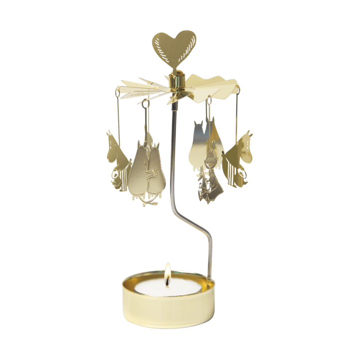 Portavelas giratorio Moomin 80 - Oro - Pluto Design