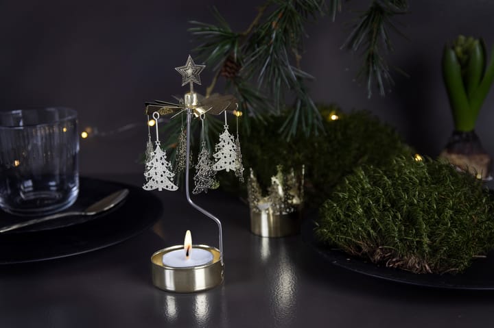 Portavelas giratorio Navidad, árbol de Navidad Pluto Design