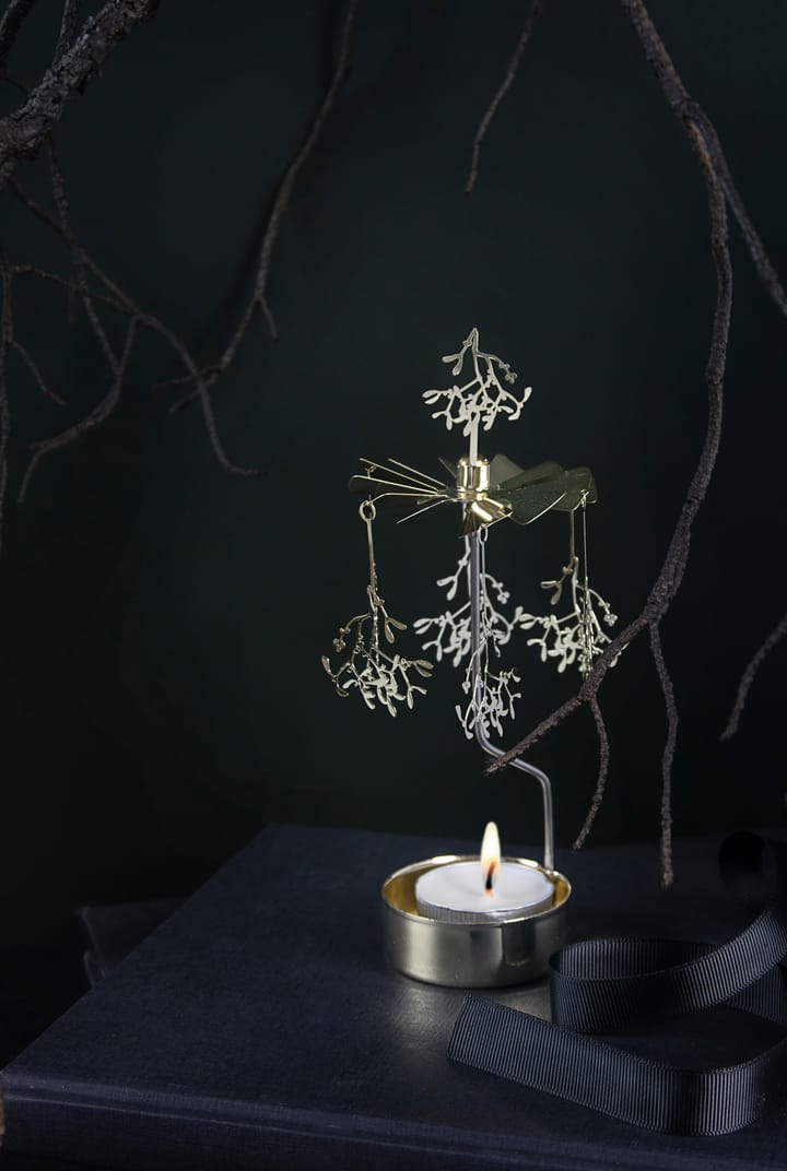 Portavelas giratorio Navidad, Muérdago de navidad Pluto Design
