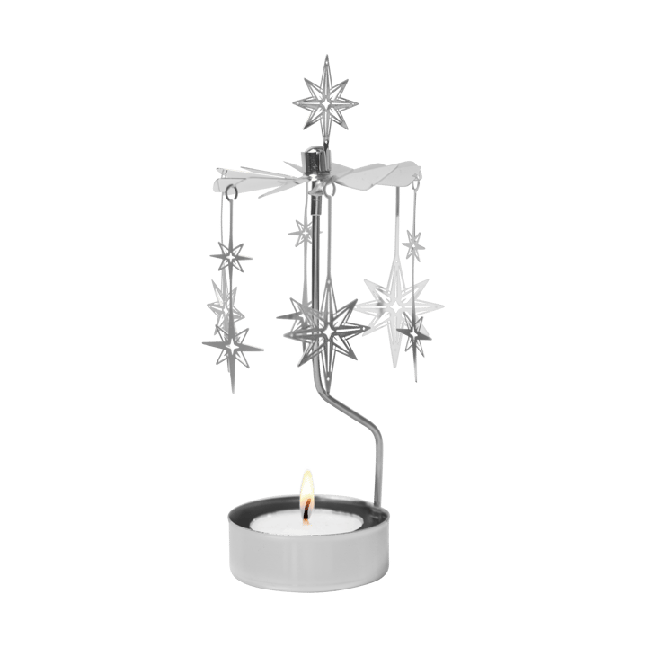 Portavelas giratorio Northern star - Plata - Pluto Design
