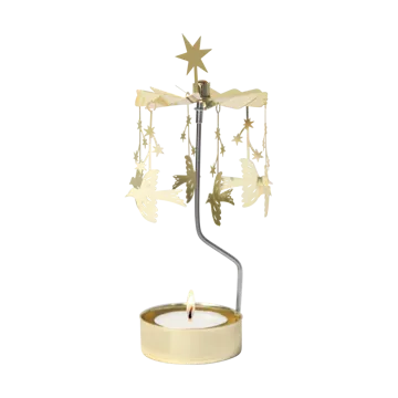 Portavelas giratorio Starling - Oro - Pluto Design