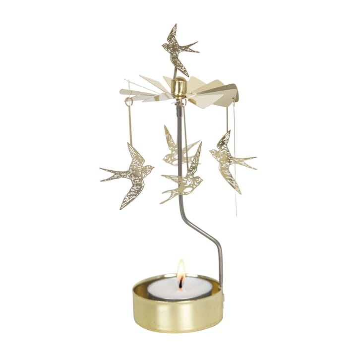 Portavelas giratorio Svalor - Dorado - Pluto Design