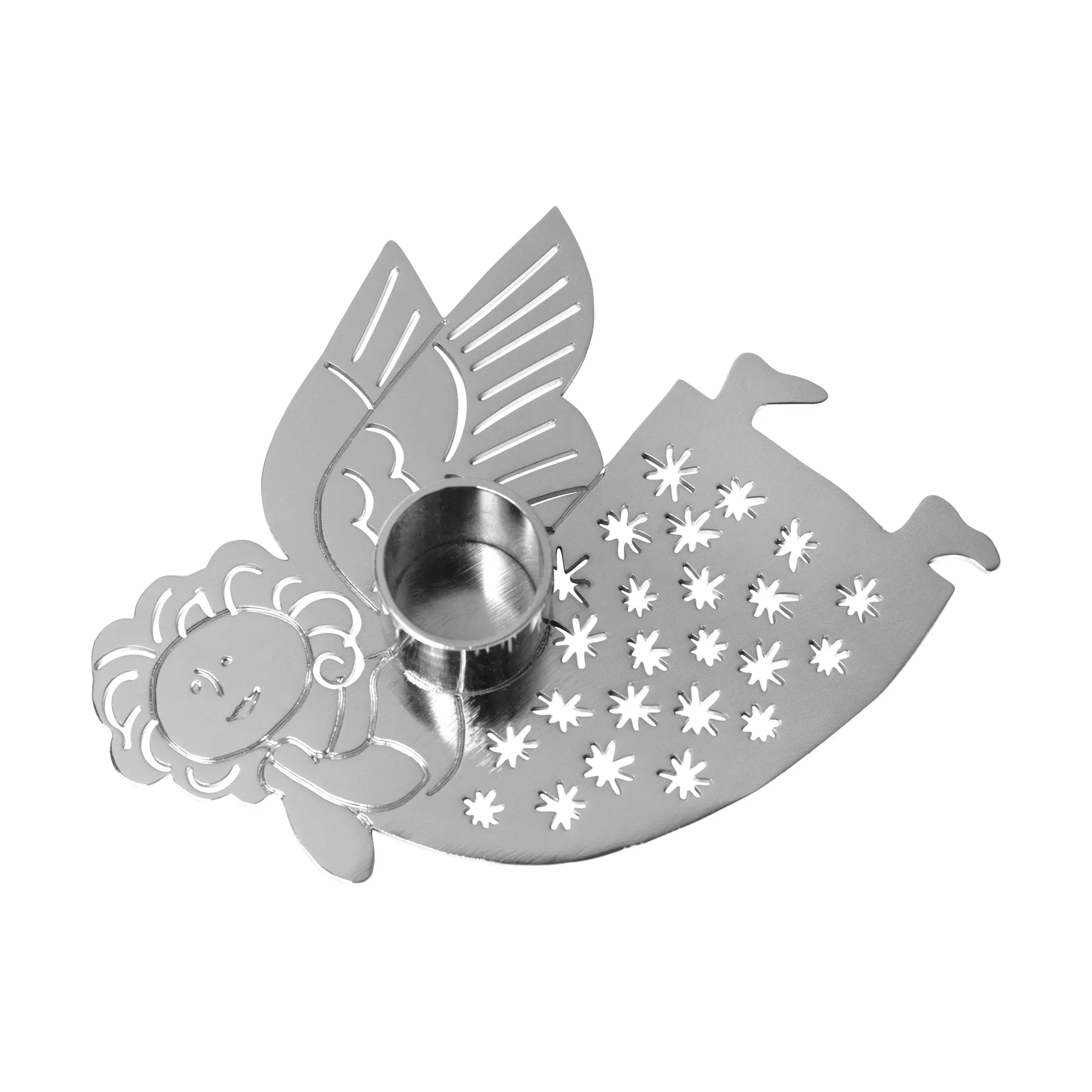 Portavelas Lisa Larson Hanna, Plata Pluto Design