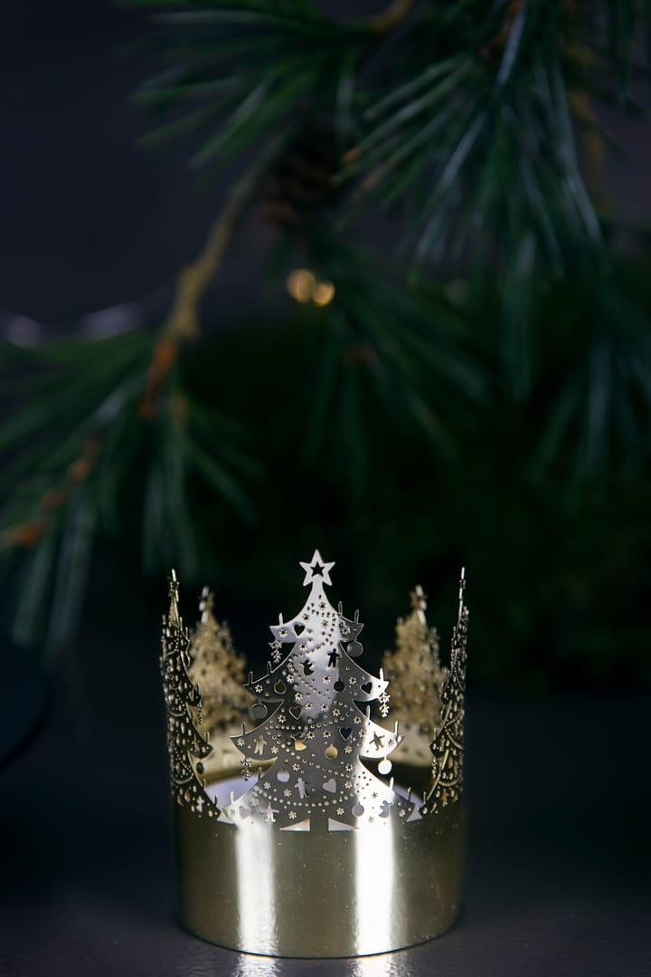 Portavelas Mini Ø4.5 cm, árbol de Navidad Pluto Design