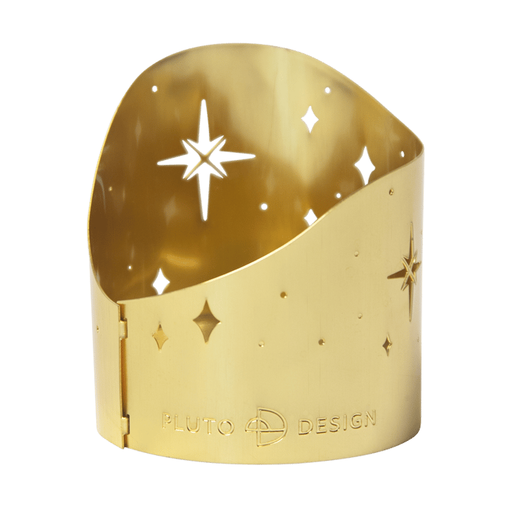 Portavelas Northern Star Ø4,5 cm - Metal bañado en oro - Pluto Design