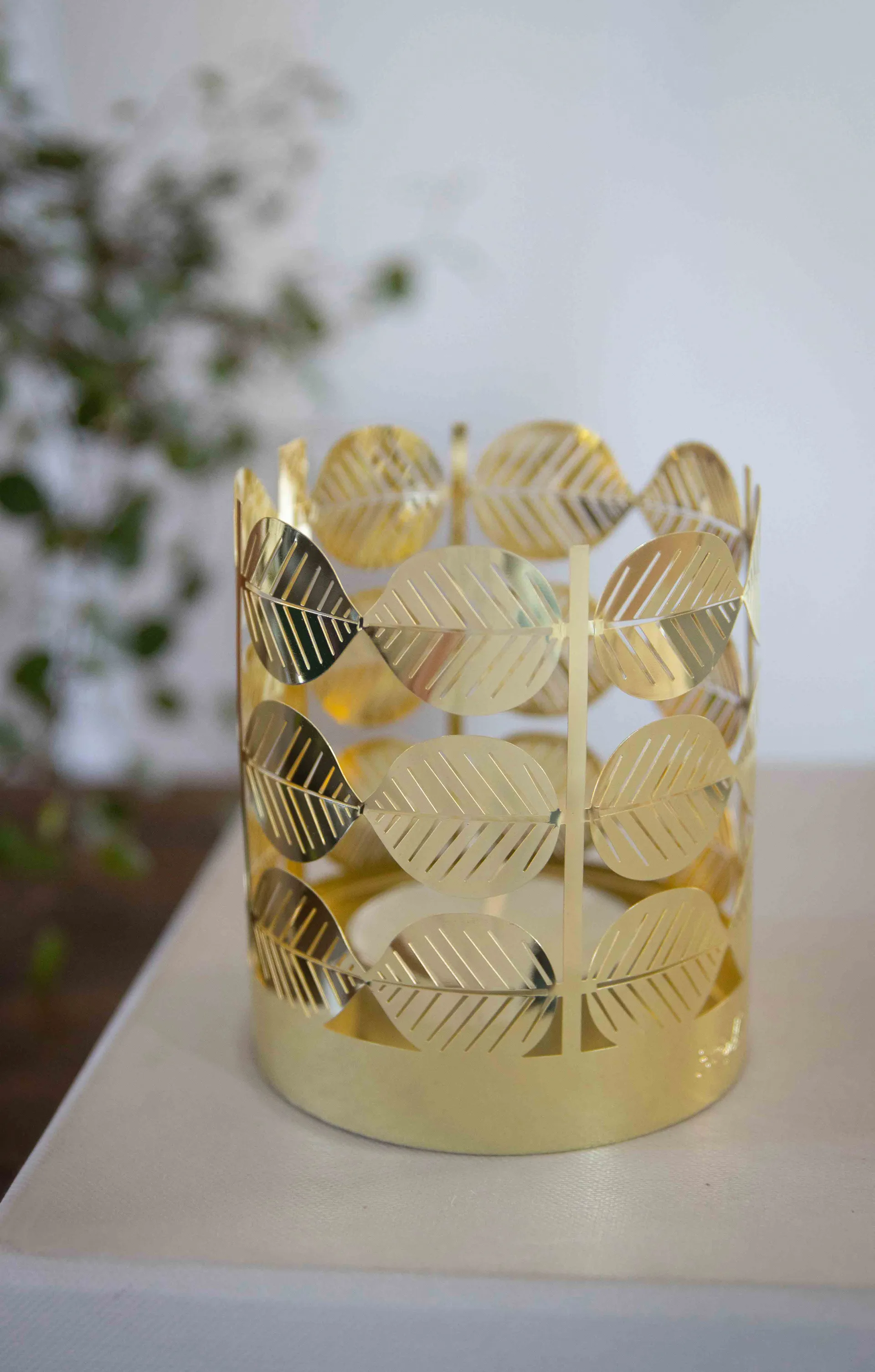 Portavelas Stig L Berså , Dorado Pluto Design