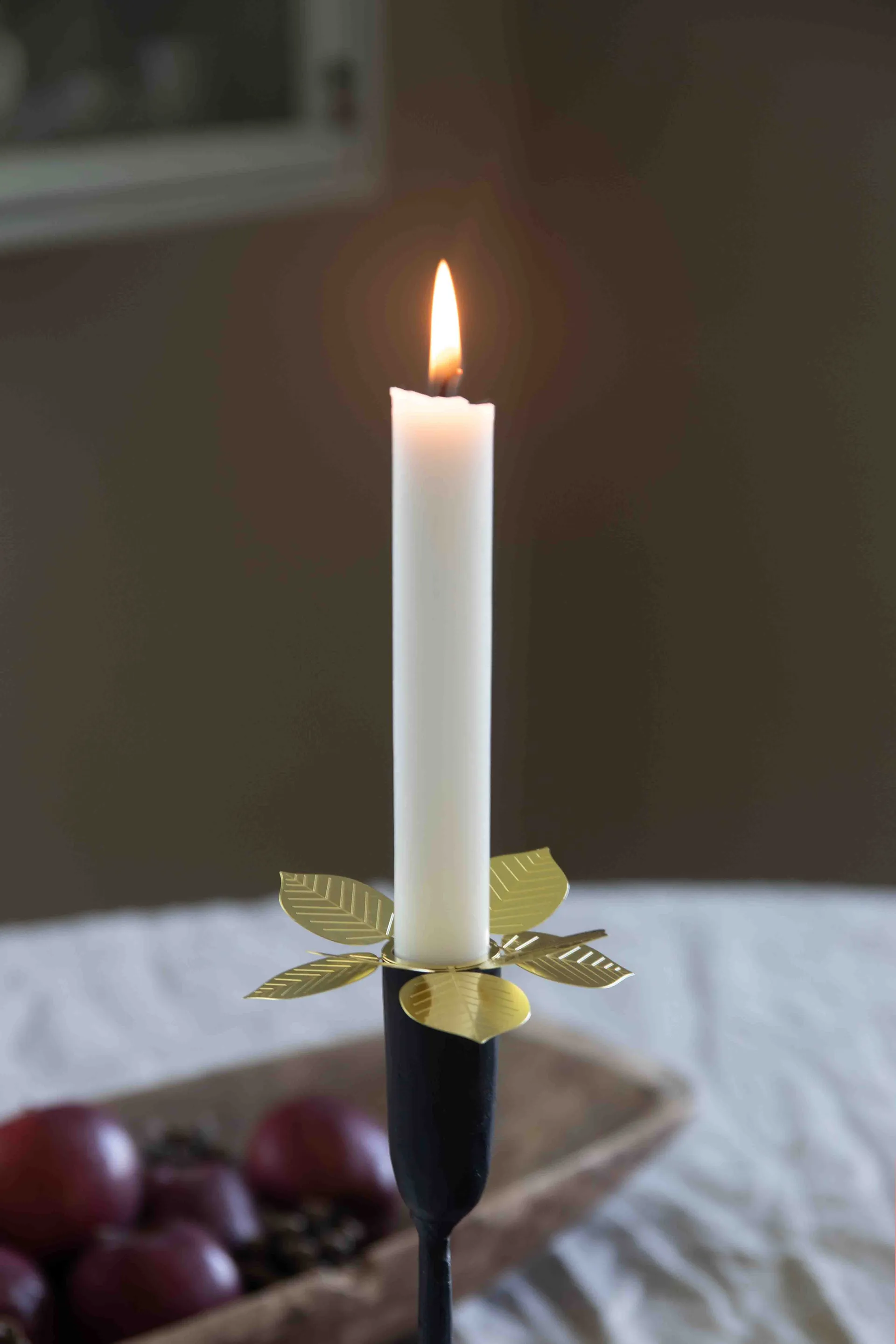 Protector de vela Berså Ø9,5 cm, Latón Pluto Design