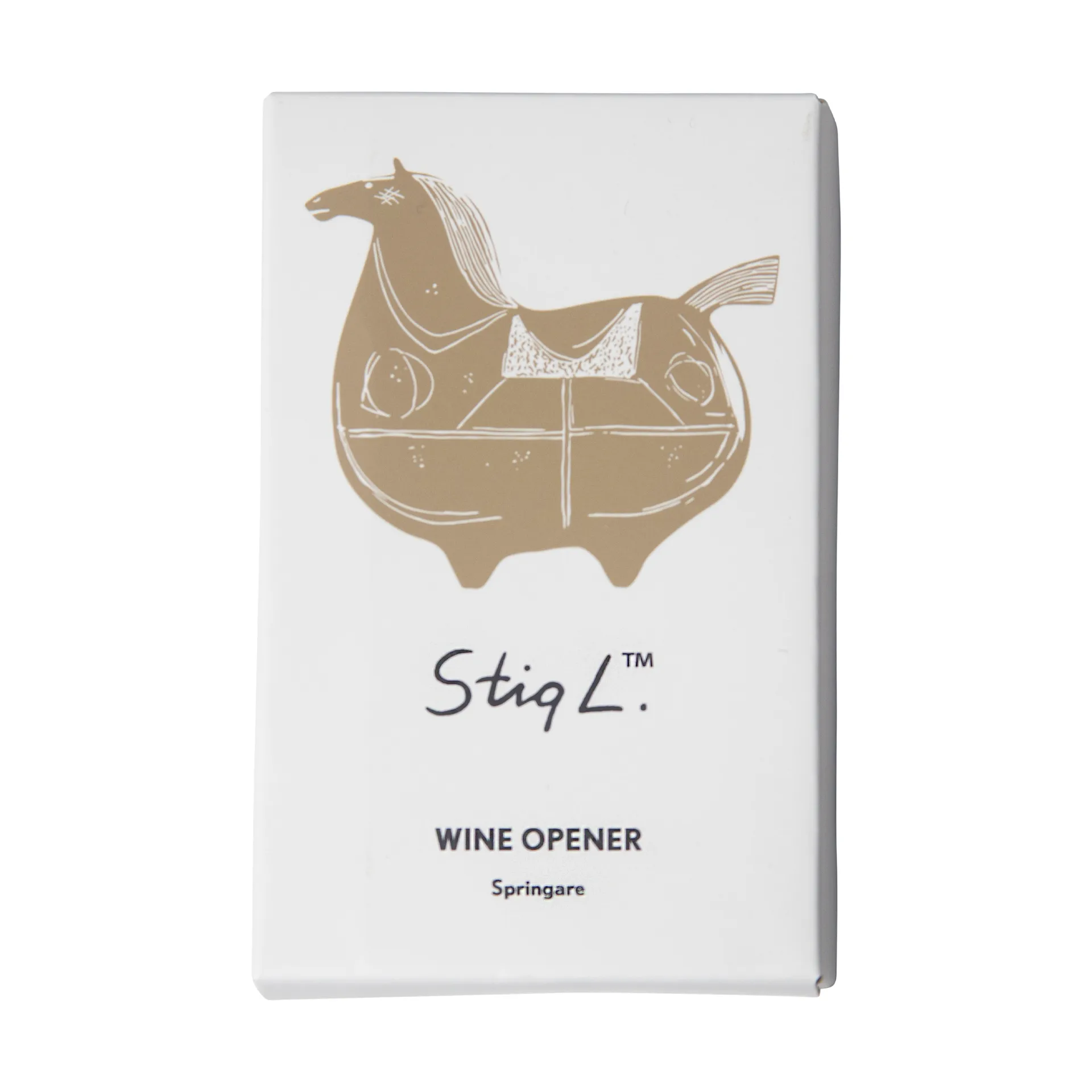 Sacacorchos Stig L Springare, Oro Pluto Design