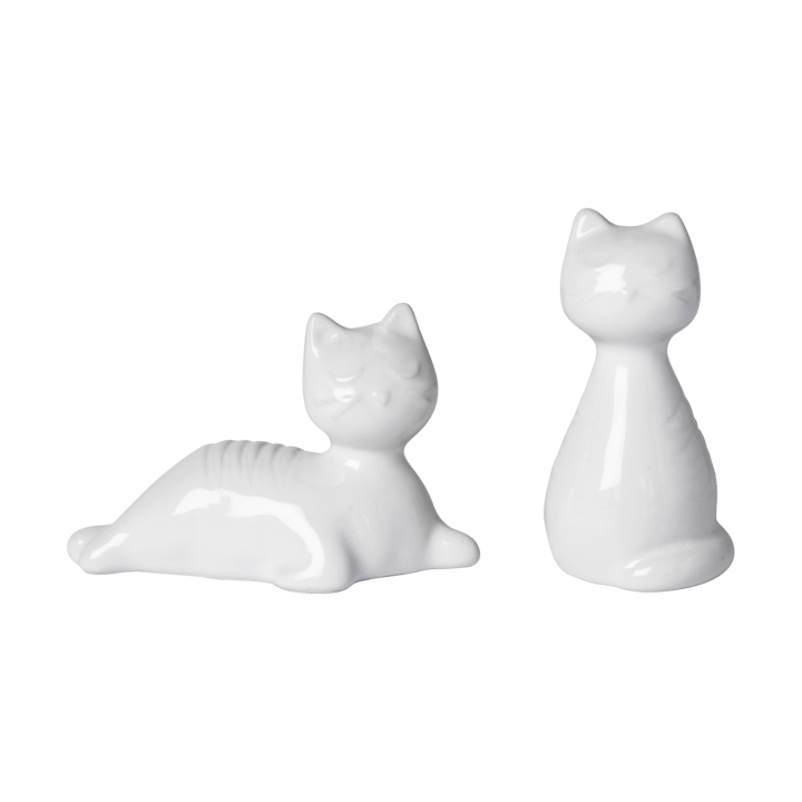 Salero y pimentero gato - Blanco - Pluto Design
