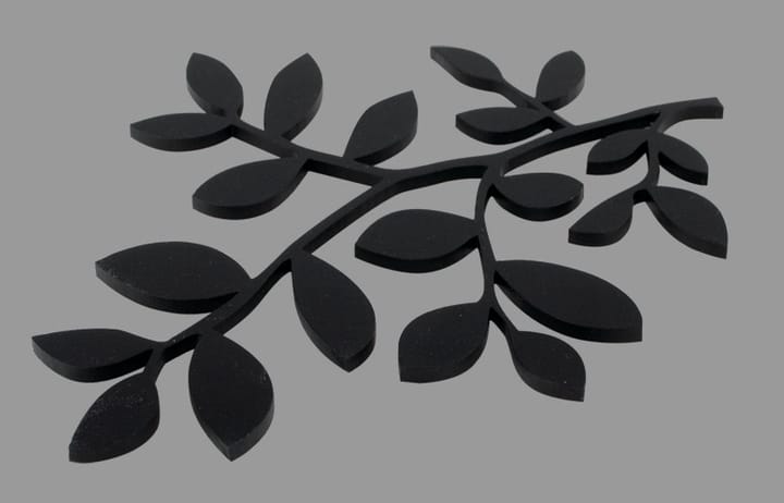 Salvamanteles Follaje, negro Pluto Design