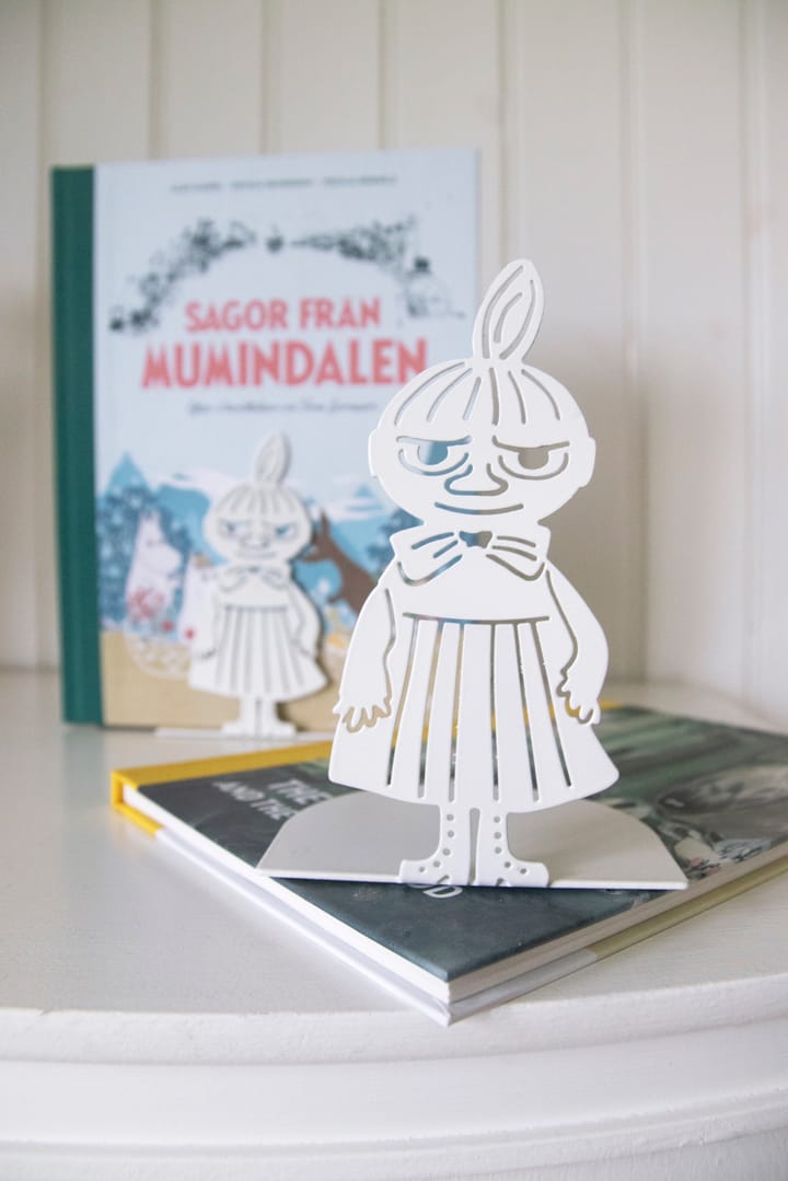 Set de 2 soportes para libros Little My, Blanco Pluto Design