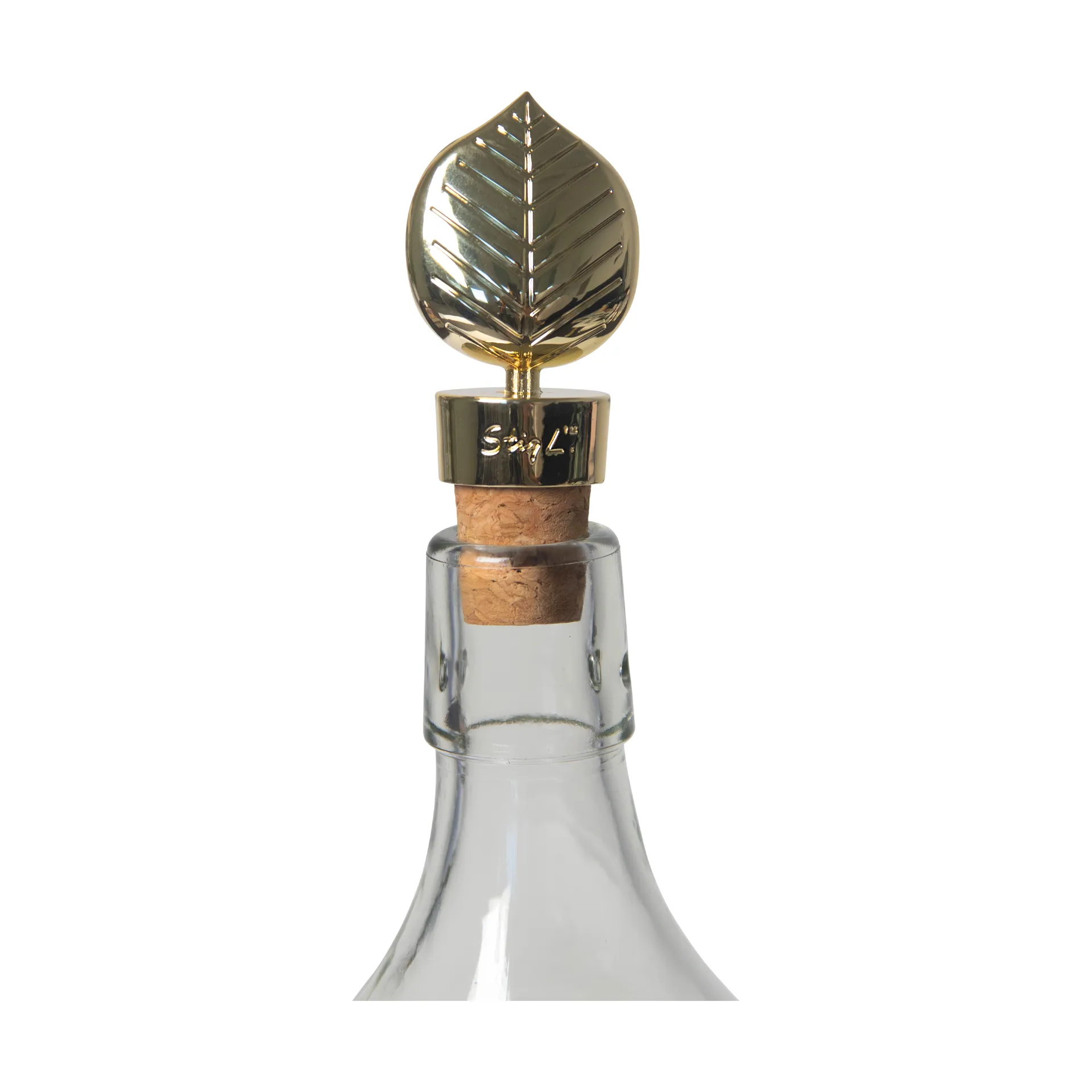 Tapón de botella Stig L Berså, Oro Pluto Design