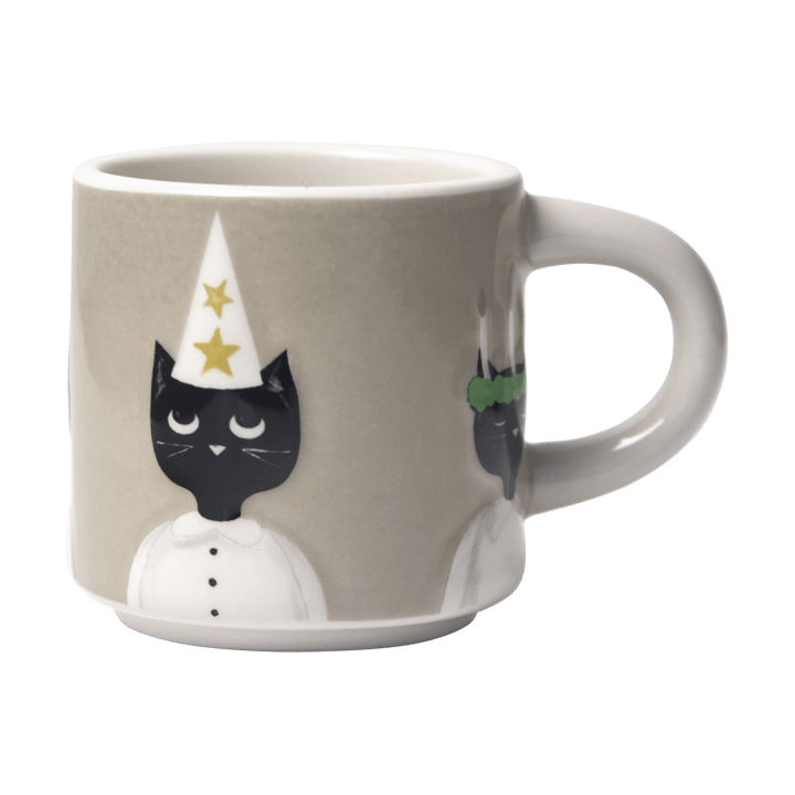Taza Christmas cats, Gris-blanco-negro Pluto Design