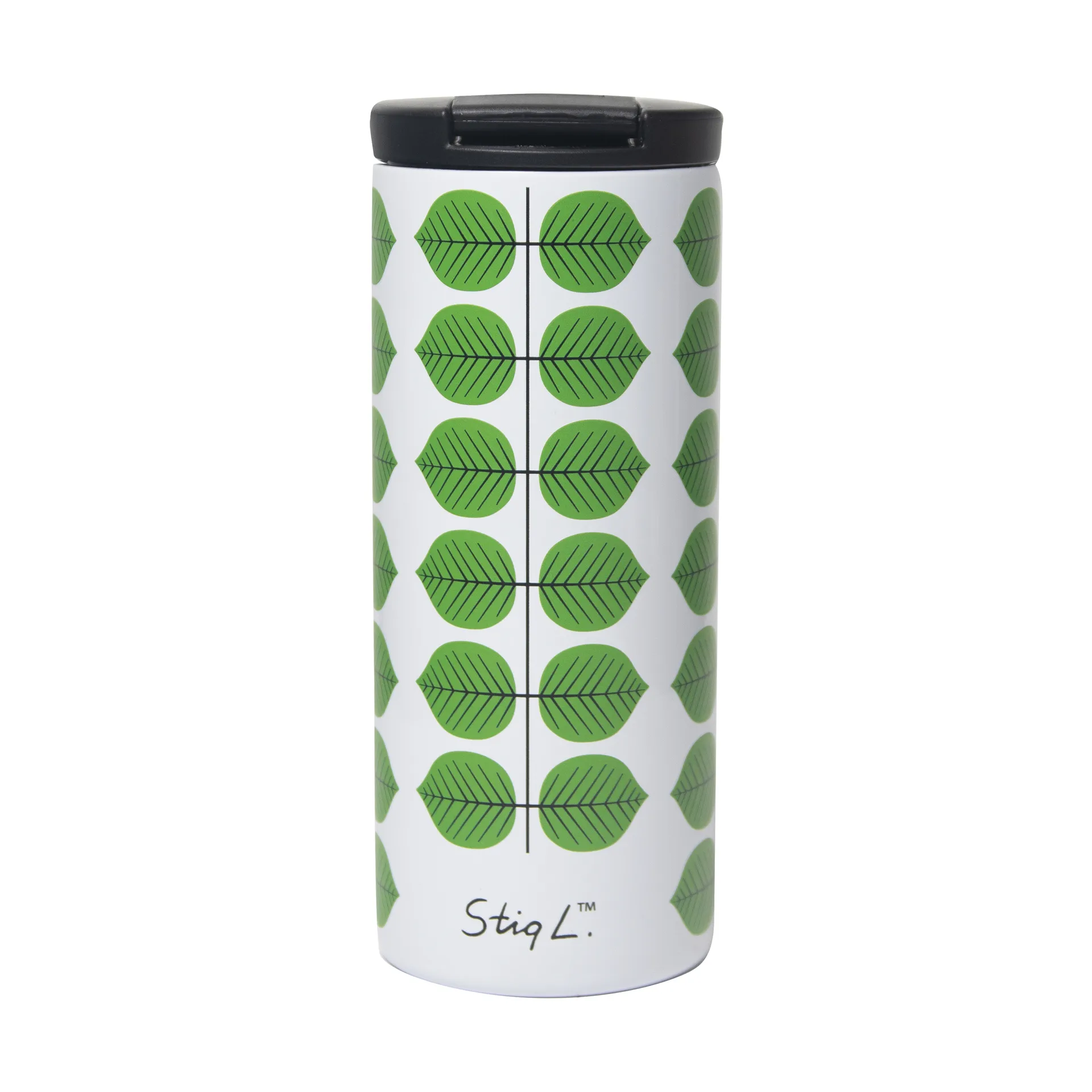Termo Berså 0,35 L, Blanco-verde Pluto Design